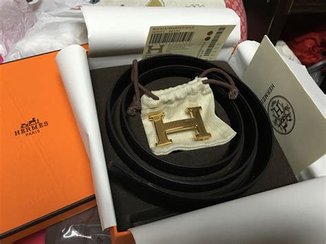 replica hermes belt with receipt